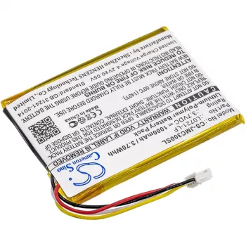 Cameron Sino atsarginė baterija, skirta JBL Clip 3, Clip 3AN, Clip 3SAND (L0721-LF / CS-JMC300SL) - 1000mAh 3,7V Li-Po