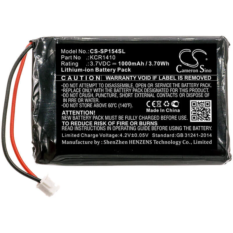 CAMERON SINO Baterija KCR1410 skirta Sony PS4 DualShock 4 V2 valdikliui / CS-SP154SL