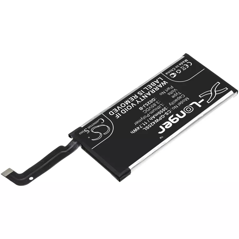 CAMERON SINO baterija, tipas G025J-B, skirta Google Pixel 4a, 3050 mAh / CS-GPW425SL