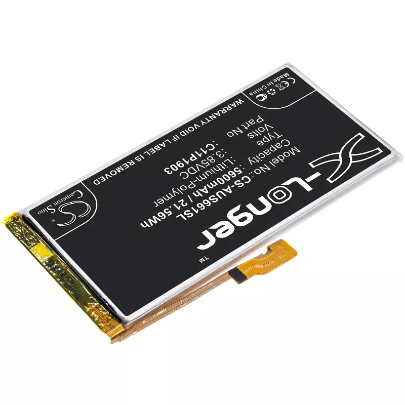 CAMERON SINO baterija, tipo 0B200-03720100 C11P1903, skirta Asus ROG Phone 3 III ZS661KS / CS-AUS661SL