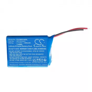 Cameron Sino CS-SKR100SL atsarginė baterija, skirta Skullcandy 2XL Ringer Soundmine X7rgfz-842 (1000 mAh, 3,7 V, Li-Po)