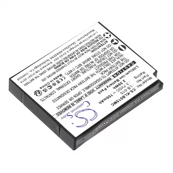 Cameron Sino CS-KLB015MC atsarginė baterija, skirta Kodak LB-015, WPZ2, 3,7V 750mAh Li-ion