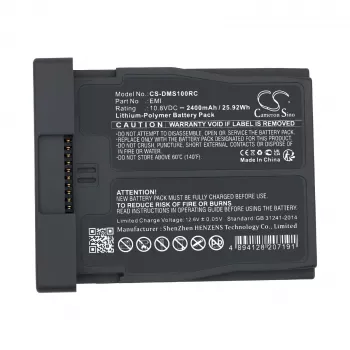CAMERON SINO akumuliatorius, skirtas DJI RoboMaster S1, 2400mAh, 10,8V, Li-ion, juodas