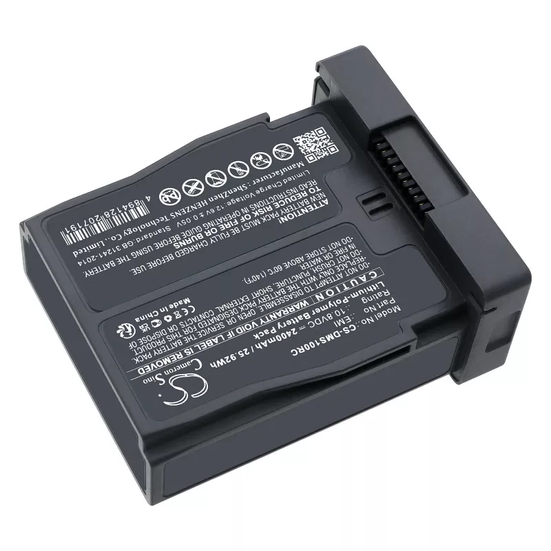 CAMERON SINO akumuliatorius, skirtas DJI RoboMaster S1, 2400mAh, 10,8V, Li-ion, juodas
