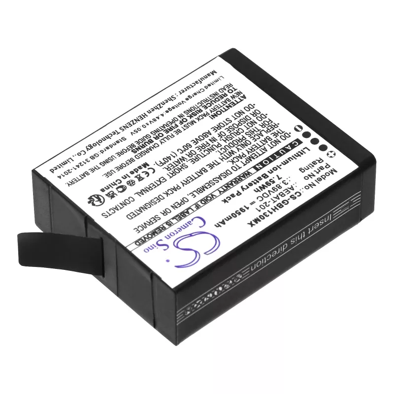 CAMERON SINO Keičiamoji baterija GoPro Hero 13 Black (CS-GBH130MX)