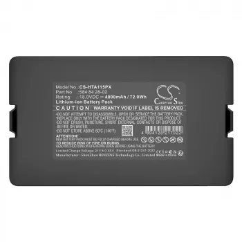 CAMERON SINO Battery Type 584 84 28-02 584 85 28-03 for Husqvarna Gardena Flymo / Cs-hta115px