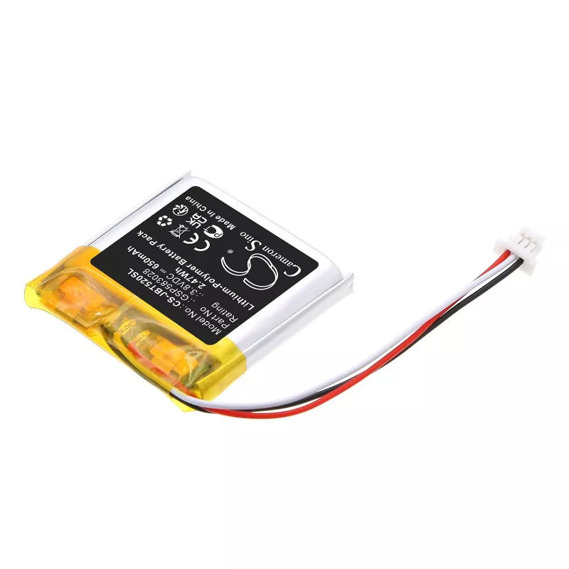 Cameron Sino pakaitinė baterija JBL Tune 520 BT, 610mAh, 3.7V, Li-Polymer