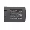CAMERON SINO CS-ZTC220BL Atnaujinanti baterija, skirta Zebra TC22/TC27 (BT-000473, BTRY-TC2L-2XMAXX-01) – Išplėstinė talpa 6100 mAh – Juoda