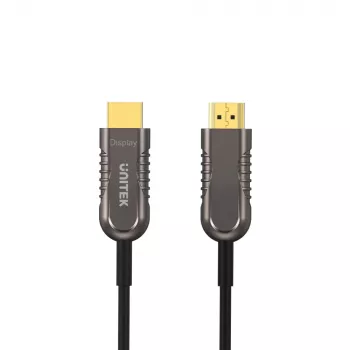 UNITEK Premium HDMI 60m Active Optical Cable - Black