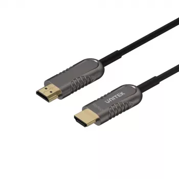 UNITEK Premium HDMI 60m Active Optical Cable - Black
