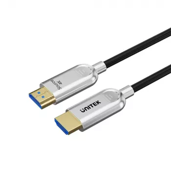UNITEK HDMI 2.0 Active Optical Cable (AOC) 4K 60Hz 50m Black