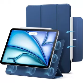 ESR Rebound Magnetic dėklas iPad Air 10.9 (4th/5th Gen, 2020-2022) / iPad Air 11 (6th/7th/8th Gen, 2024-2026), mėlynas