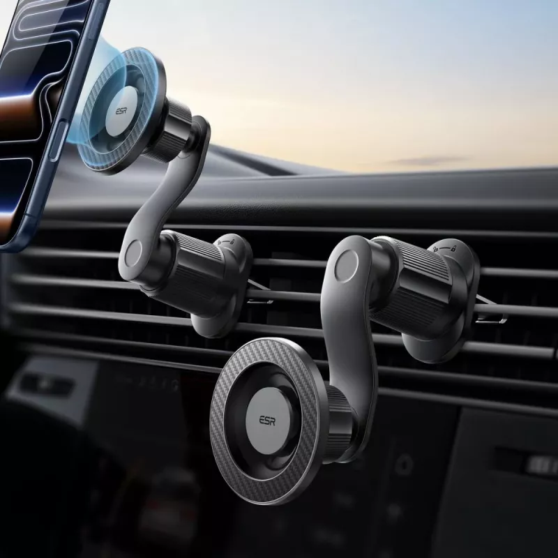 ESR OmniLock Magnetic MagSafe Vent Car Mount Black