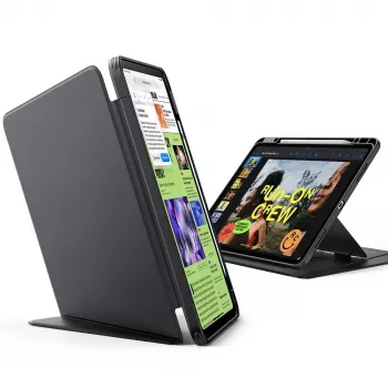 ESR Flip Hybrid Case for iPad Air 13 inch 1 / 2 / 3 / 2024-2026 Black