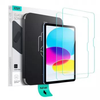 ESR UltraFit Grūdinto stiklo ekrano apsauga 2 vnt., iPad 10,9 inch (10 karta, 2022) / iPad Air 4/5 / iPad Pro 11 inch (2018-2022), skaidri