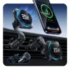 ESR Omnilock CryoBoost Magnetic MagSafe Vent Car Mount Wireless Charger 25W Qi2.2 Black