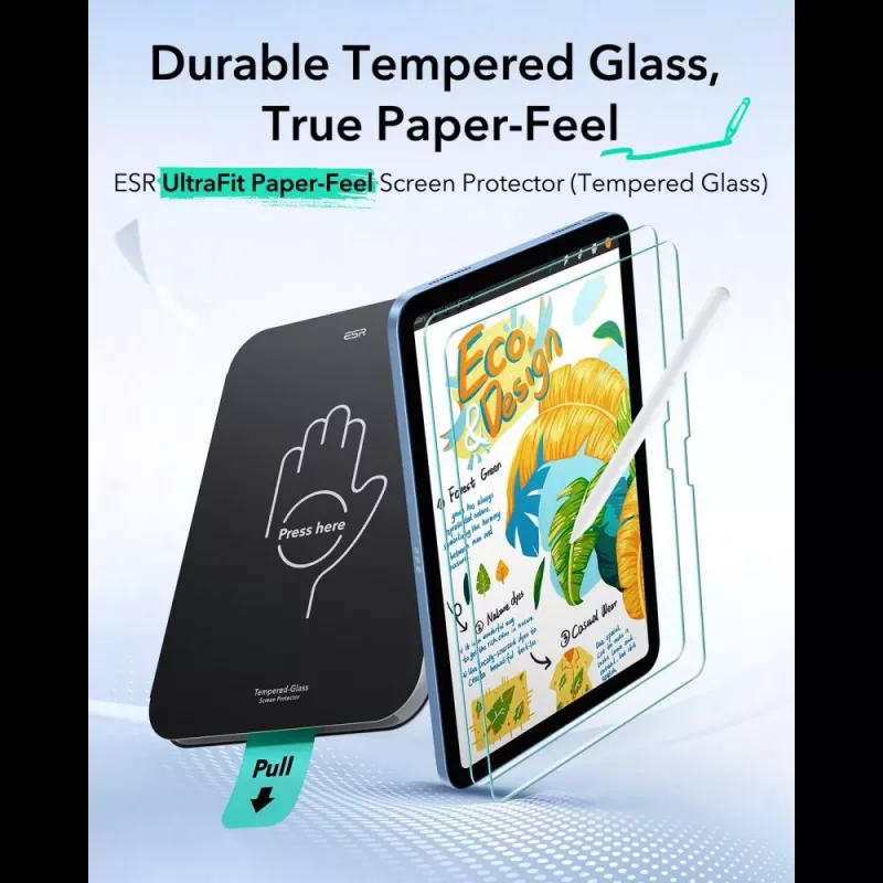 ESR Paper Feel for Apple iPad 10,9 inch 10th Gen (2022) / 11 inch 11th Gen (2025) - 2 Pack