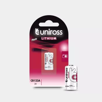 Uniross ličio baterija CR123A 3V 1500mAh (Uniross)