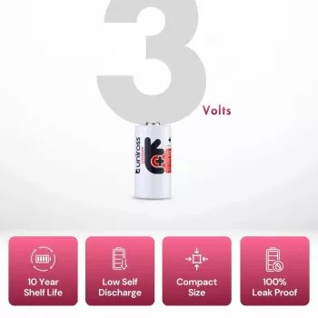 Uniross ličio baterija CR123A 3V 1500mAh (Uniross)