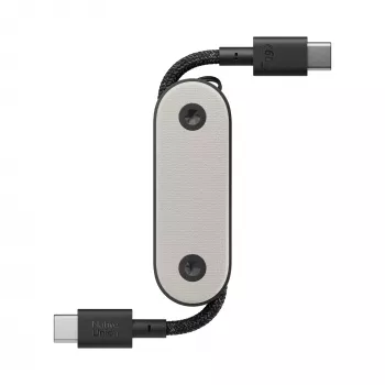 Native Union Pocket Cable USB-C į USB-C kabelis, 17 cm, Sandstone