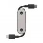 Native Union Pocket Cable USB-C į USB-C kabelis, 17 cm, Sandstone
