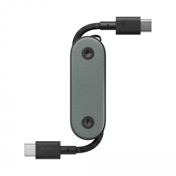 Native Union Pocket Cable USB-C į USB-C 17 cm Slate Green