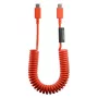 Native Union Pop Cable USB-C į USB-C 1,2 m 60 W (Alarm Red)