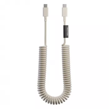 Native Union Pop Cable USB-C į USB-C 2,4 m 60 W Sandstone