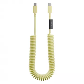 Native Union Pop Cable USB-C į USB-C 2,4 m 60 W Lemon