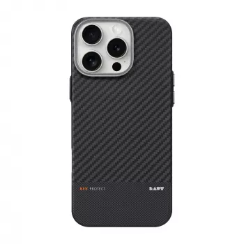Laut Kev Protect Dėklas, skirtas iPhone 16 Pro Max, suderinamas su MagSafe, juodas