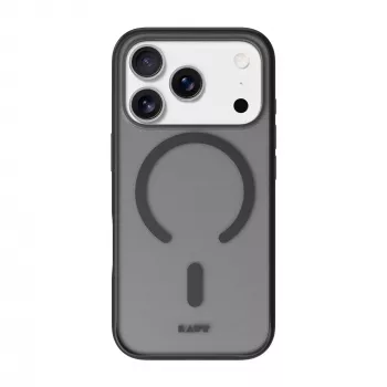 LAUT Huex Protect Case, skirta iPhone 17 Pro Max, juoda