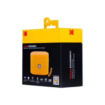 KODAK SoundBrix Wireless Stack Speaker Overload Orange