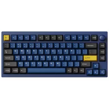 Keychron P1P-O1 75% Lemokey Super Red Switch Navy Blue mechaninė klaviatūra