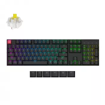 Keychron K10X-H4 Full Size Banana Switch RGB Hot-Swap mechaninė klaviatūra