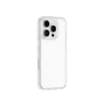 AMAZINGTHING Minimal Case, skirta iPhone 16 Pro – permatomas silikoninis dėklas
