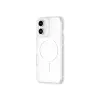 AMAZINGTHING Minimal Mag Case Silikoninis Dėklas su Magnetiniu Žiedu, Skirtas iPhone 16 – Skaidrus