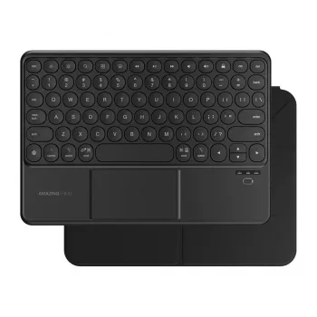 AMAZINGTHING Minimal Case KeyLite Combo klaviatūrinis dėklas, skirtas iPad Air 11 M2/M3/M4 (2024/2025/2026) - juoda
