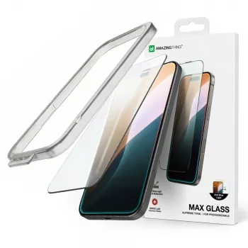 AMAZINGTHING Titan Max FusionFilter 7 grūdintas stiklas, ekrano apsauga, skirta Apple iPhone 17