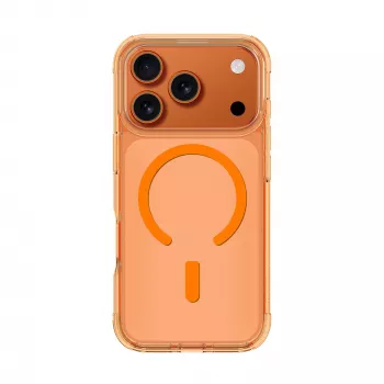 AMAZINGTHING Minimal Case for iPhone 17 Pro Compatible with MagSafe – Orange