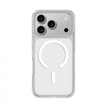 AMAZINGTHING Titan Pro Dėklas, skirtas iPhone 17 Pro, suderinamas su MagSafe, permatomas