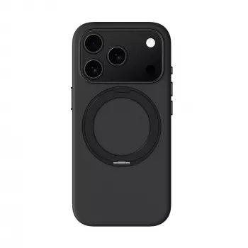 AMAZINGTHING Cloudie Case for iPhone 17 Pro Max su atramėle - Juoda
