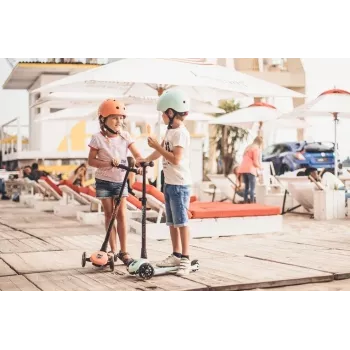 Scoot & Ride Kask S-M Peach Vaikiškas Daugiafunkcinis Šalmas