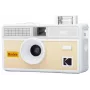 KODAK I60 35mm daugkartinė juostinė kamera su įmontuota blykste, smėlio-pilka