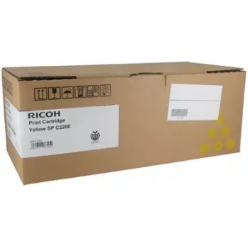 Ricoh SP C220E Original Toner Cartridge Geltona (407643)