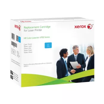 Xerox Cyan Toner Cartridge (Alternative to HP Q5951A) HP Colour LaserJet 4700 serijai – 11 600 puslapių