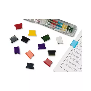 Rapesco 50 Supaclips Assorted 1,6 cm