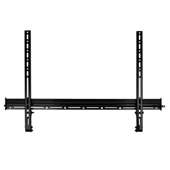 B-TECH BTV521 fiksuotas sieninis laikiklis 32-65 colių ekranams, juodas, 70 kg talpa, VESA 75x75–600x400
