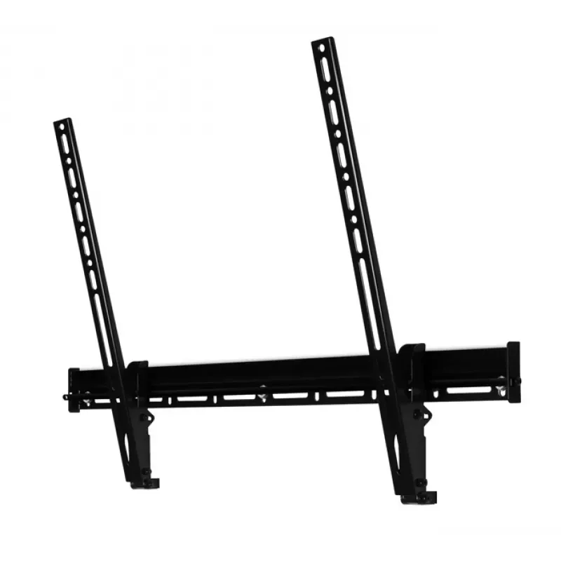 B-TECH BTV521 fiksuotas sieninis laikiklis 32-65 colių ekranams, juodas, 70 kg talpa, VESA 75x75–600x400