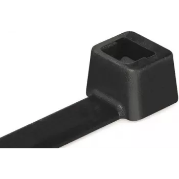 HellermannTyton UB200C-B-PA66-BK Kabelinis raištis 200x4,6 mm juodas (100 vnt.)