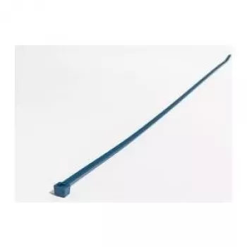 HellermannTyton 111-01136 ETFE kabelio raištis, mėlynas, 387 mm ilgio, 7,6 mm pločio, 1,8 mm storio, 100 vnt. pakuotė